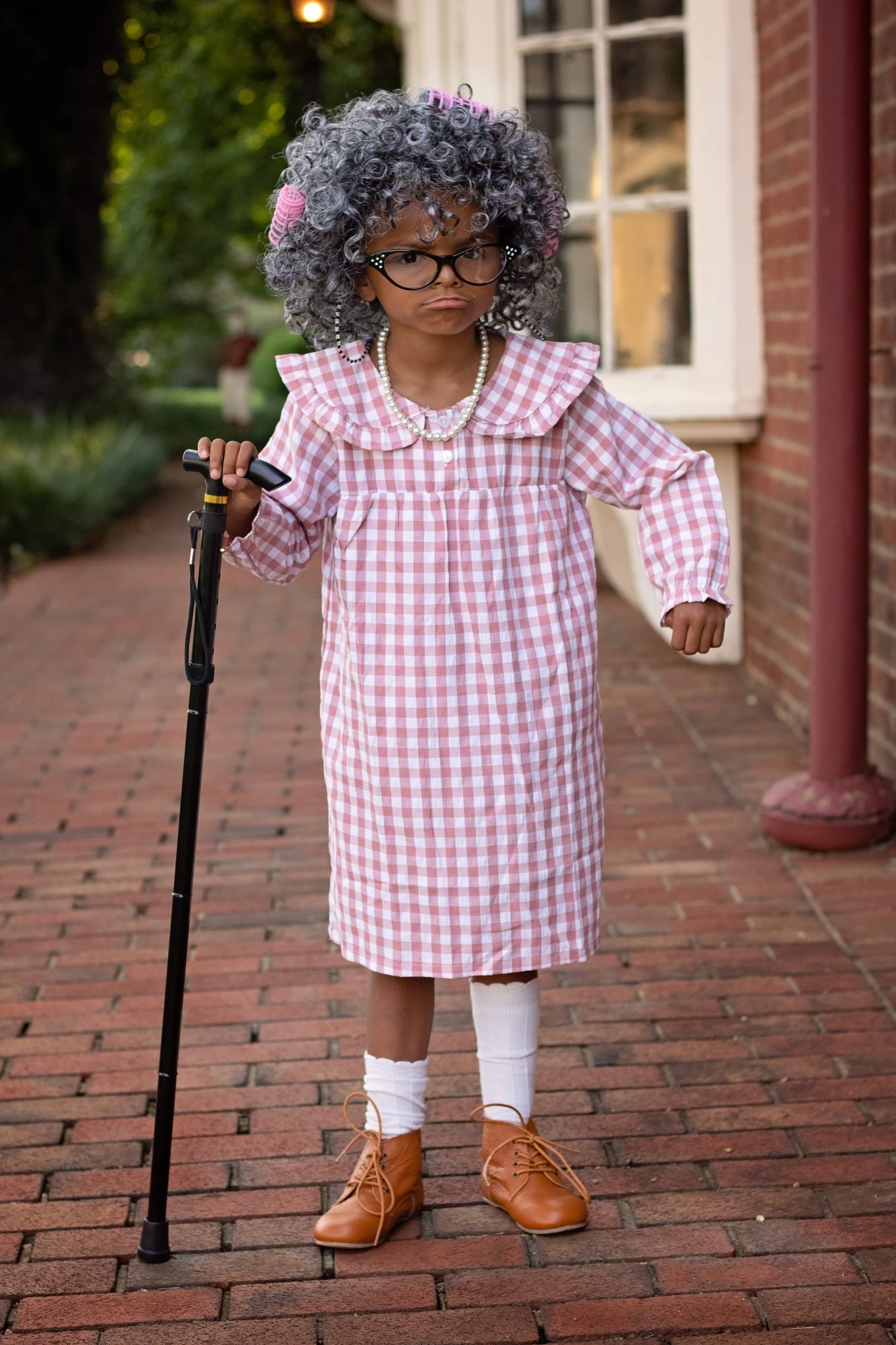Old lady costume for kids